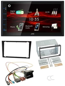 JVC USB Bluetooth MP3 DAB 2DIN Autoradio für Opel Combo C Omega B Corsa C ab 200 - Bild 1 von 10