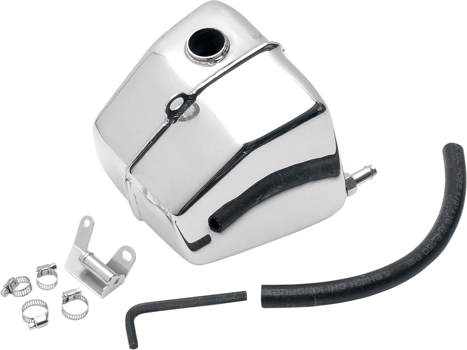 Drag Specialties - 11370 - FXR Chrome Oil Tank