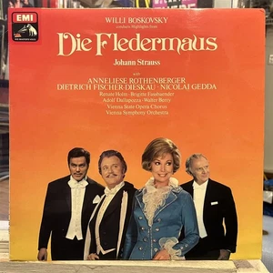 [CLASSICAL]~EXC LP~WILLI BOSKOVSKY~STRAUSS~Die Fledermaus~[1976~HMV]~UK Import~ - Picture 1 of 5