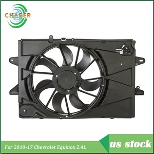 20815894 A/C Radiator Cooling Fan Assembly Fit For 10-17 Chevrolet Equinox 2.4L - Foto 1 di 7