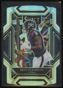 2021 Panini Select Silver Club Level Die Cut Brevin Jordan Rookie Houston Texans - Picture 1 of 2
