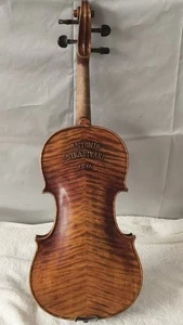 4/4 violin Stradi 1716 model maple back spruce top hand made nice Sound No6 - Picture 1 of 7
