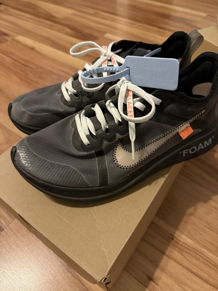 Nike Off-White x Zoom Fly SP Black for Sale | Authenticity Nike Off-White x Zoom Fly SP Black for Sale | Authenticity