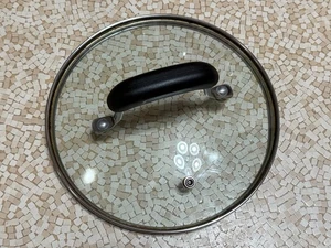 Glas Topfdeckel 7 1/2" Durchmesser - Bild 1 von 6