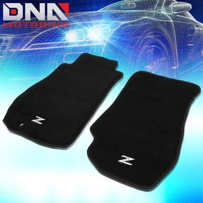 NRG FMR-350 FOR 2003-2009 NISSAN 350Z FRONT FLOOR MATS PADS CARPET LEFT+RIGHT - Image 1 of 4
