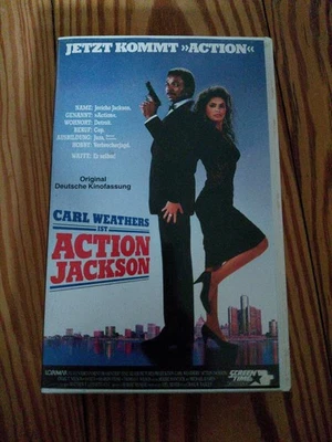 VHS - Action Jackson 1988  - Bild 1 von 2