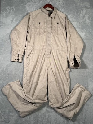 Patagonia Coveralls Womens XL Pumice Gray Shop Hemp Canvas Utility STY56540 - Image 1 of 4