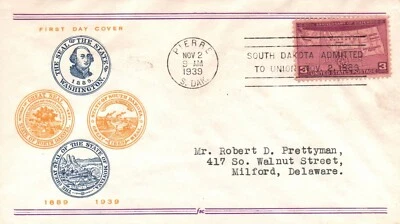 SC# 858 FDC - Fidelity Cachet - Pierre - L32086 - Image 1 of 2