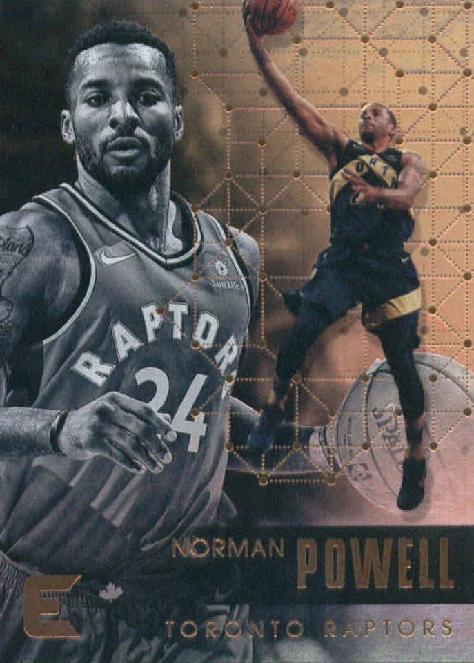 2017-18 Panini Essentials Retail #197 Norman Powell Toronto Raptors - Image 1 of 1