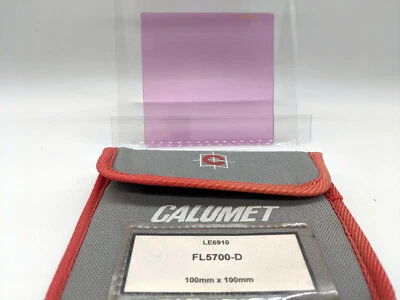 New Calumet FL5700-D  Resin Filter 100mm x 100mm (4x4") Lee Filters LE6910 - Image 1 of 2