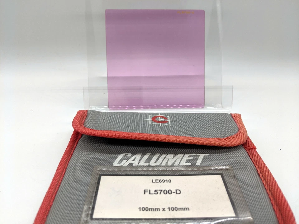 New Calumet FL5700-D  Resin Filter 100mm x 100mm (4x4") Lee Filters LE6910 - Image 1 of 2