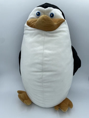 Original Nanco Plush Stuffed Penguin Madagascar Penguin DreamWorks Jumbo Large Cover