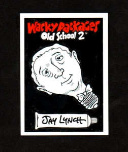 2010 Wacky Packages Old School Series 2 {OS2} Sketch Card By JAY LYNCH - Picture 1 of 2