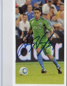 LAMAR NEAGLE MLS Sounders Auto Autographed Signed 3x5 Index Card B - Bild 1 von 1