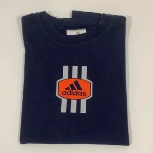 Boys Navy Blue Adidas Muscle Tank Top Size M - Picture 1 of 3