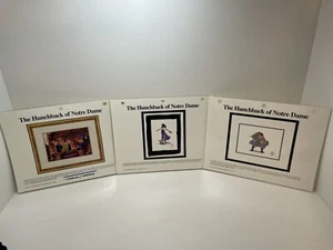 Menge 3 Disney Glöckner von Notiz Dame laminiert Cel/Seicel/Maquette Promo Seite - Bild 1 von 10