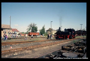 Diapositiva BR 99 1608 Mügeln 19.09.1993 35 mm sin marco U1-10442 - Imagen 1 de 1
