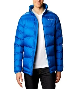 Columbia Mens Omni Heat Fivemile Butte Jacket NWT Bright Indigo Size XL Tall  - Picture 1 of 12