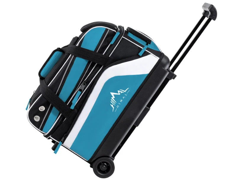 Сумка для боулинга с двумя роликами 2 шара с отдельным отделением для обуви для боулинга - Изображение 1 из 4