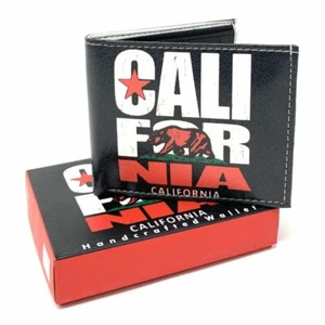 Billeteras plegables California Cali Bear en caja de regalo para hombres mujeres niños - Imagen 1 de 26