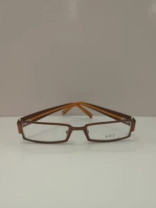 OGI 9033/343 BROWN/YELLOW EYEGLASSES GLASSES METAL FRAME 51-19-135mm - Picture 1 of 5