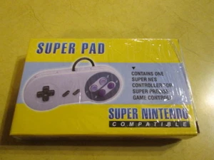 2 NEW CONTROLLERS FOR THE SUPER NINTENDO SYSTE LOT ! - Picture 1 of 1