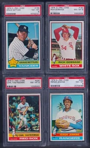 PSA 8 1976 OPC O-pee-chee by Topps #250 Fergie Jenkins Rangers HOF ONLY! READ - Picture 1 of 7