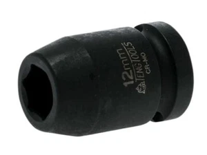 Teng - Impact Socket Hexagon 6 Point 1/2in Drive 12mm - Picture 1 of 1