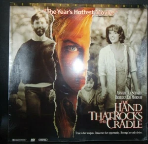 The Hand That Rocks the Cradle (1992 Film) Laserdisc NTSC Rebecca DeMornay Myste - Picture 1 of 2