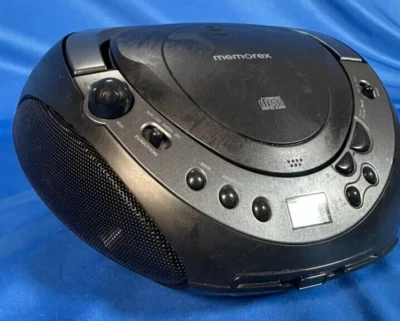 🔥Vintage Memorex Portable CD Boombox Player & Radio LED Display MP8806 Tested🔥 - Image 1 of 4