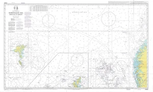 Admiralty 2182D Norwegian Sea Foroyar Bergen North Atlantic Ocean Map Chart Wall - Picture 1 of 6