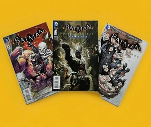 Lote de 3 cómics de Batman nuevos sin leer Arkham Knight 9 10 Genesis #1 DC 2015 (c) - Imagen 1 de 7