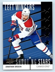 2019-20 Upper Deck Series 1 #SSL-10 JONATHAN DROUIN Shooting Stars Left Wingers - Picture 1 of 3