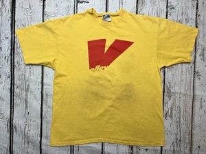 VTG Volleyball Double Sided DISTRESSED STAINED Nike 90s Double Sided T-Shirt - L - Picture 1 of 9