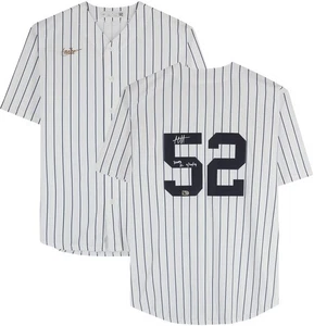 CC Sabathia New York Yankees Signed White Nike Cooperstown Replica Jersey w/Insc - Picture 1 of 5