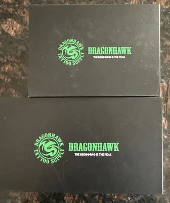 NEW Dragonhawk Wireless Rotary Tattoo Machine Pen PMU (Black) - Image 1 of 4