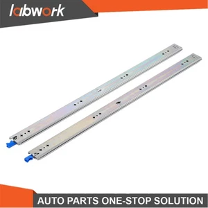 Labwork Heavy Duty 36" Drawer Slides With Lock 250lb Full Extension Ball Bearing - Picture 1 of 24