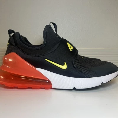 Nike Air Max 270 Extreme GS Big Kids Shoes Black Dark Smoke Grey Size 6.5 Youth - Image 1 of 4