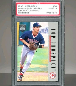 1995 Upper Deck - Nomar Garciaparra (RC) Electric Diamond Rookie #10 PSA 9 - Picture 1 of 2