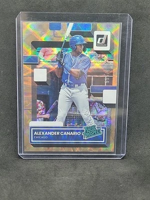 2022 Panini Donruss - Rated Prospect Alexander Canario #RP-12 /999 (RC) - Image 1 of 2