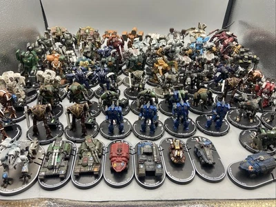 Gran Lote de 90 Figuras Miniaturas MechWarrior 2004 Wizkids Caballero Negro y Más Foto 1 de 4
