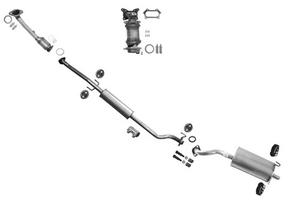 适用于本田 CR-V CRV 2012 2013 2014 后消声器管谐振器排气系统 — 第 1/4 张图片