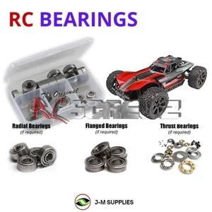 RCScrewZ Metal Shielded Bearings rcr048b for RedCat Blacout XBe 1/10 | KIT - Picture 1 of 15