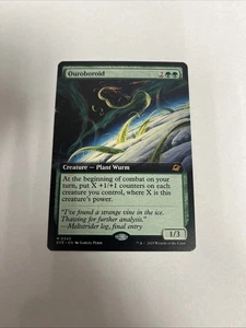 Ouroboroid Extended Art Scheda Nonfoil #0345 MTG - Foto 1 di 10