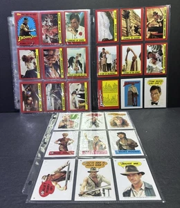 Indiana Jones & the Temple of Doom 1984 Topps Set 88 cartas coleccionables + 11 pegatinas - Imagen 1 de 12
