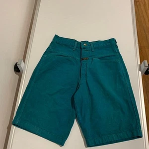 Vintage Marithe Francois Girbaud Shorts 30 Green Y2K Baggy Jorts Skater - Picture 1 of 8