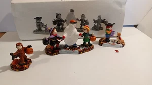 Abt. 56 Schneedorf Halloween Süßes oder Saures Kinder 3er Set #54937 KLEINE REPARATUR - Bild 1 von 7