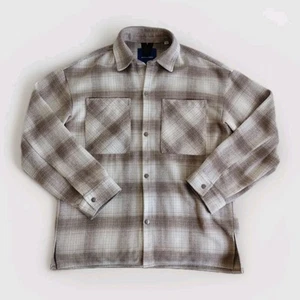 JACK & JONES Check Jorbane Jacket Heavyweight Overshirt Size L - Picture 1 of 7