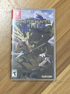 MONSTER HUNTER RISE NINTENDO SWITCH with case - Picture 1 of 4