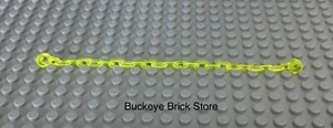 Lego Trans neongrüne Kette 21 Glieder zwischen 16 und 17 Noppen lang - Bild 1 von 1